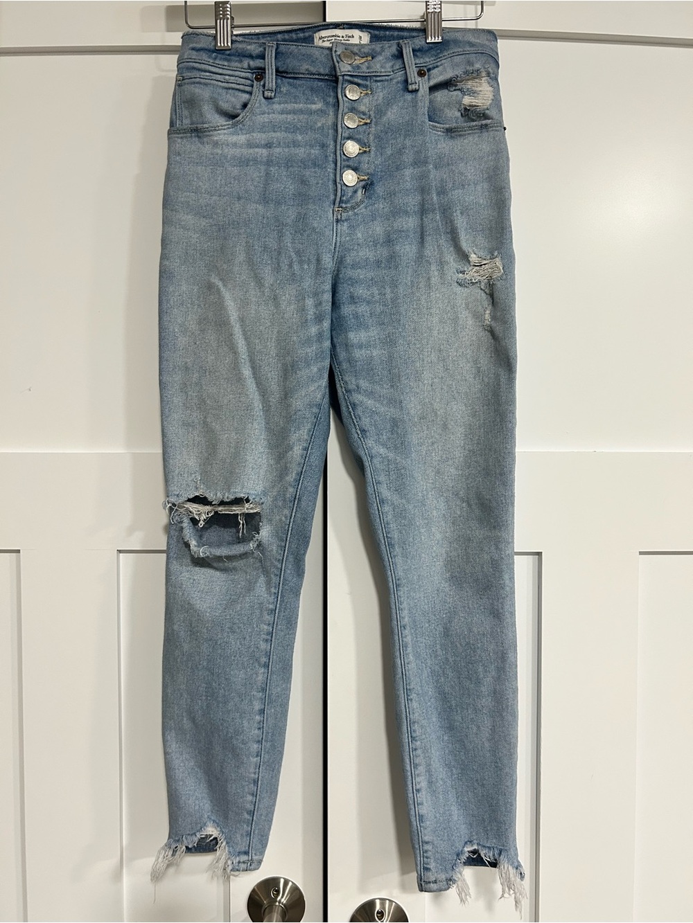 Super Skinny Ankle High-Rise Button-Fly Women’s Jeans Curve Love